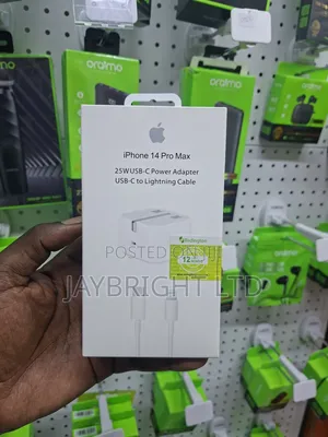 Apple iPhone 14 Pro Max Charger 25w C to Lightning