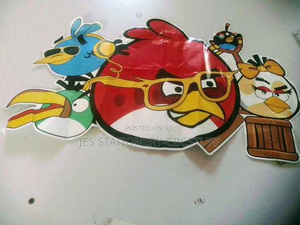 Angry Birds Peel N Stick Sticker - main view