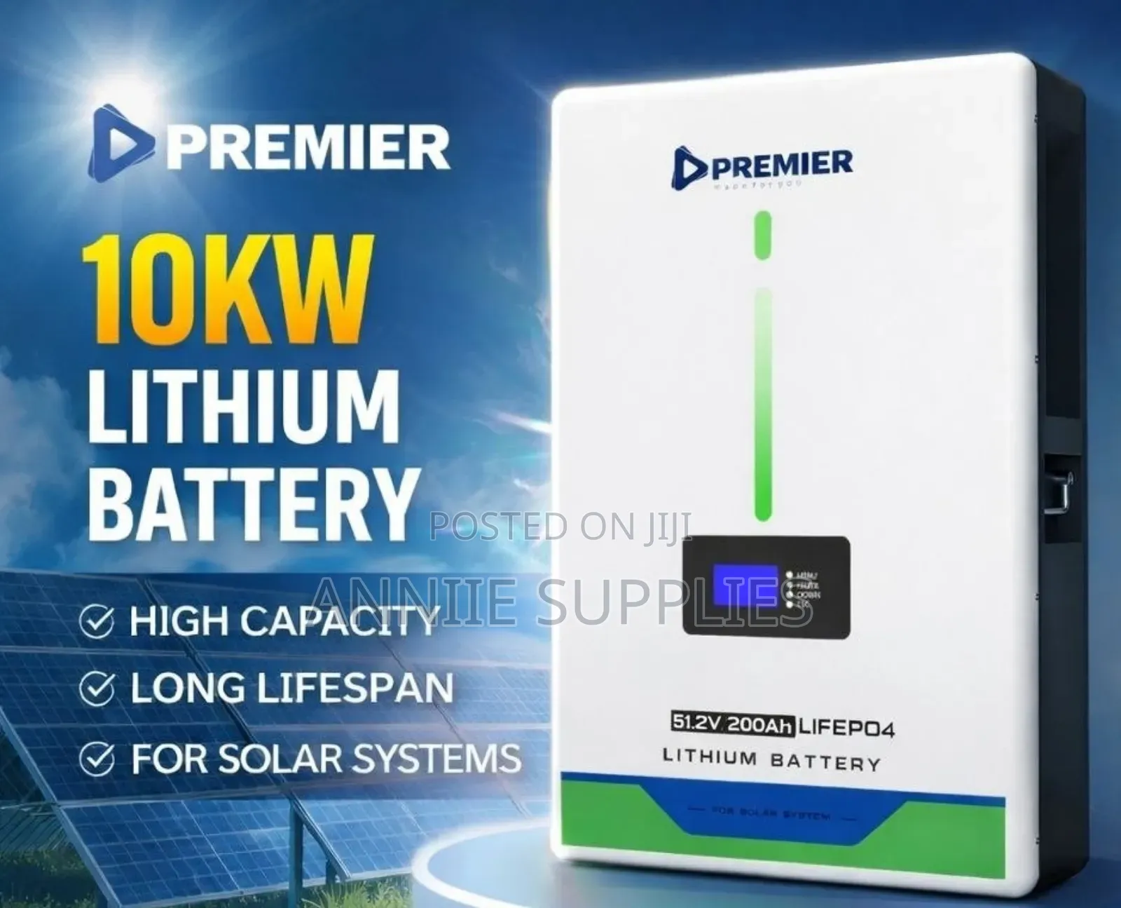 10kwh Lithium Ion Battery