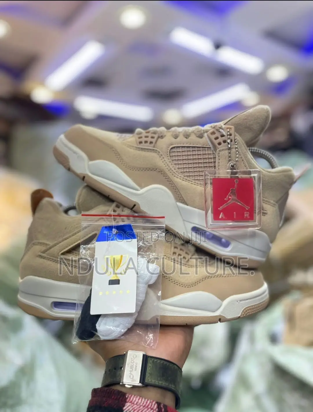 J4 Sneakers Leather
