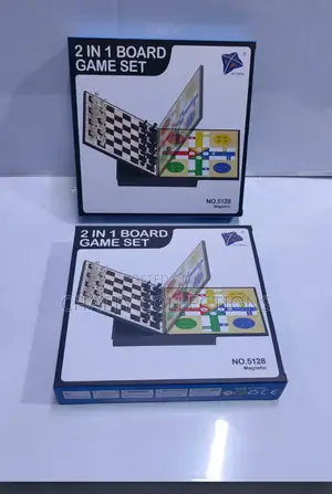 2 in 1 Game Set 
With Chess and Ludo