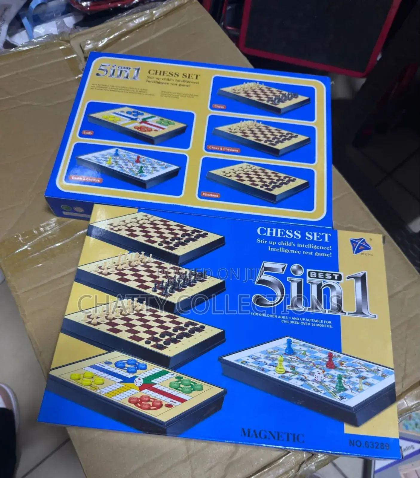 5 in 1chess Game Set Chess,Chess Checkers,Checkers,Snake Ladders,Ludo