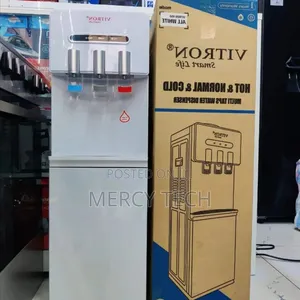 Water Dispenser With Three Taps