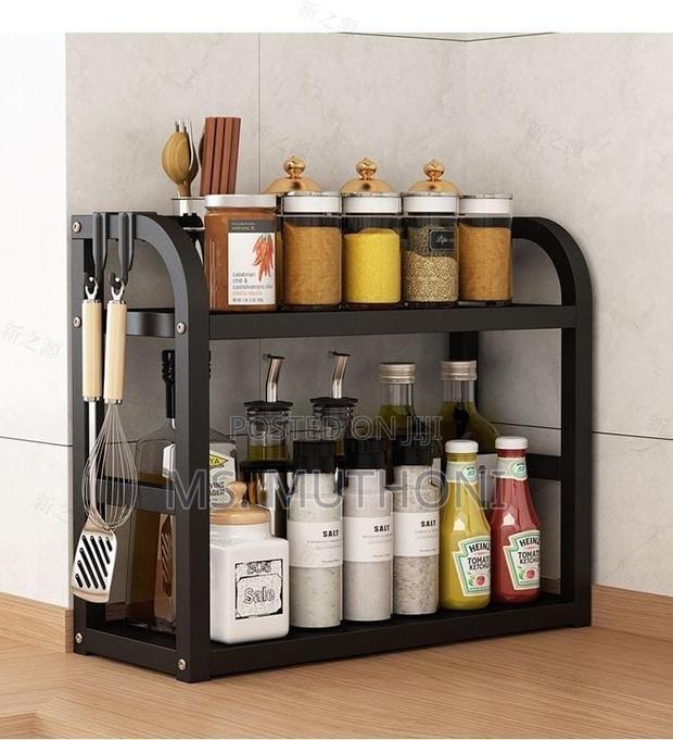 2 Layer Stainless Multifunctional Rack*