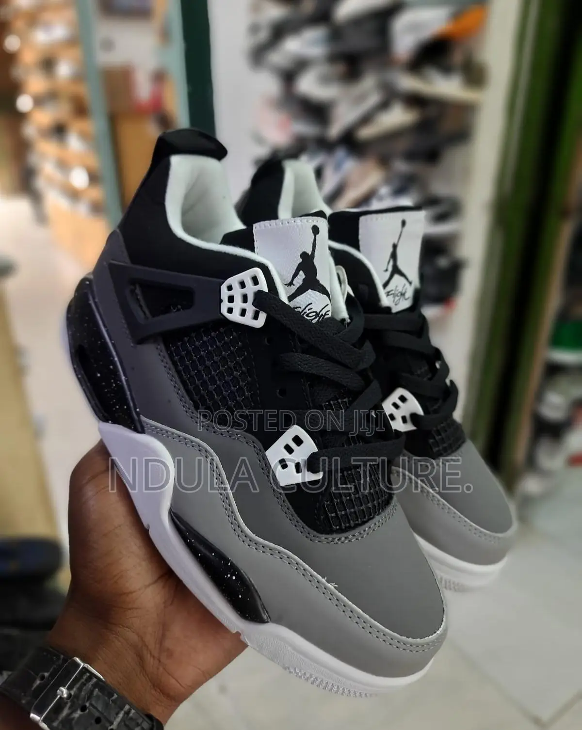 J4 Sneakers Leather
