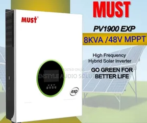 8kva - 48v Must Pv1900 Exp 120a - 500 VDC Hybrid MPPT Inverter