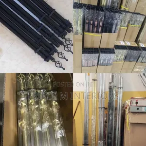 Stylish Adjustable 3m Double Rod