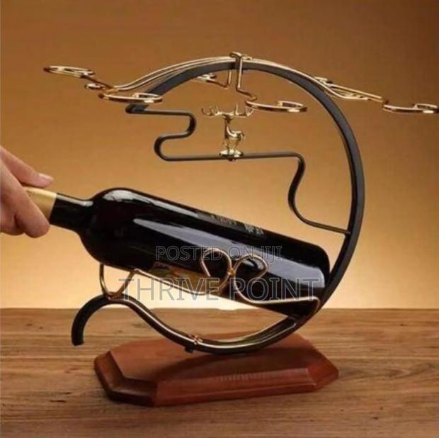 *Golden Deer Wine Set Rack - main view