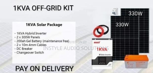 1kva Offgrid System Order and Pay on Delivery - main view