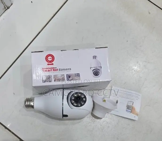 Wifi Nanny Bulb Camera PTZ With Audio
