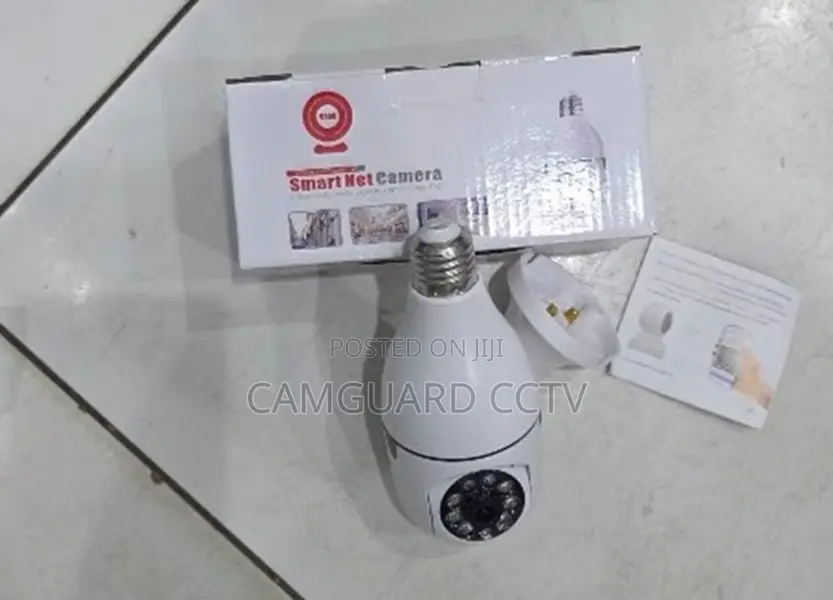 PTZ Bulb Camera 1080p Auto Rotating Wifi CCTV in Kenya