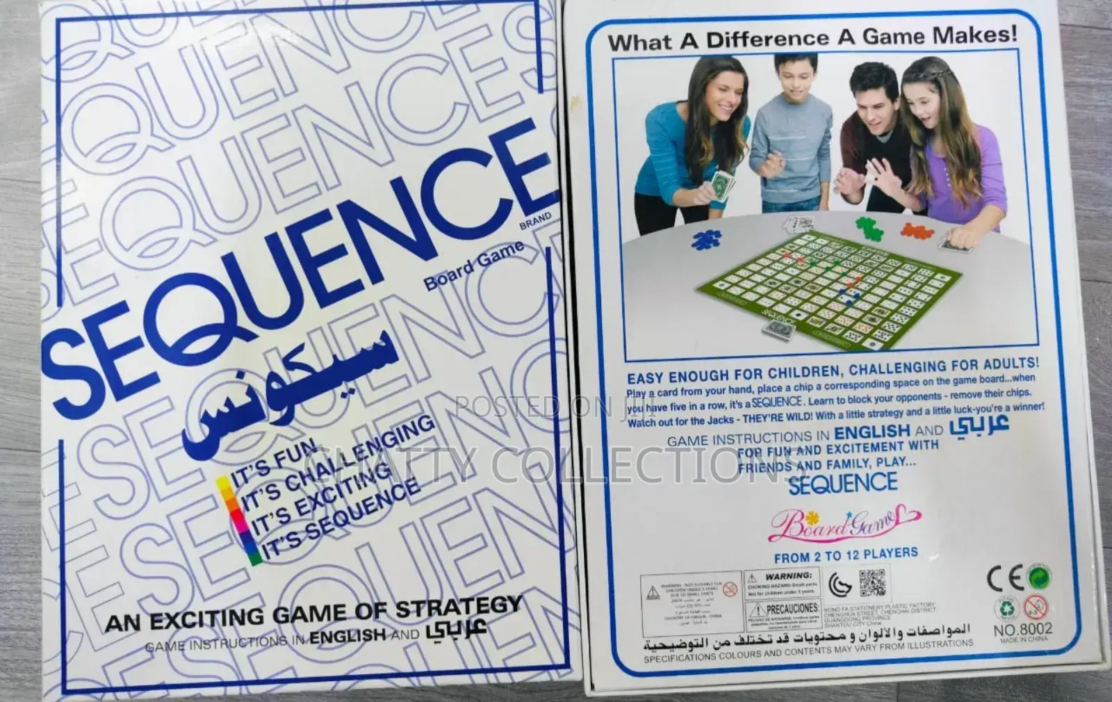 Sequence Board Game