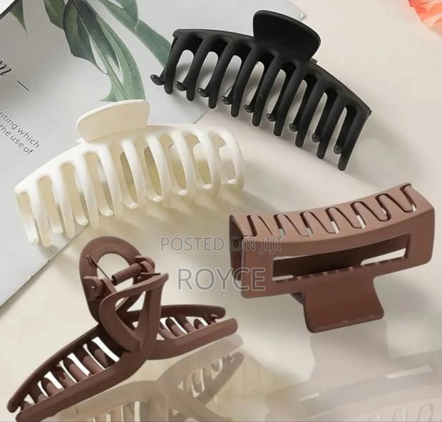 10pcs Geometric Flower Hair Clip Set - thumbnail 7