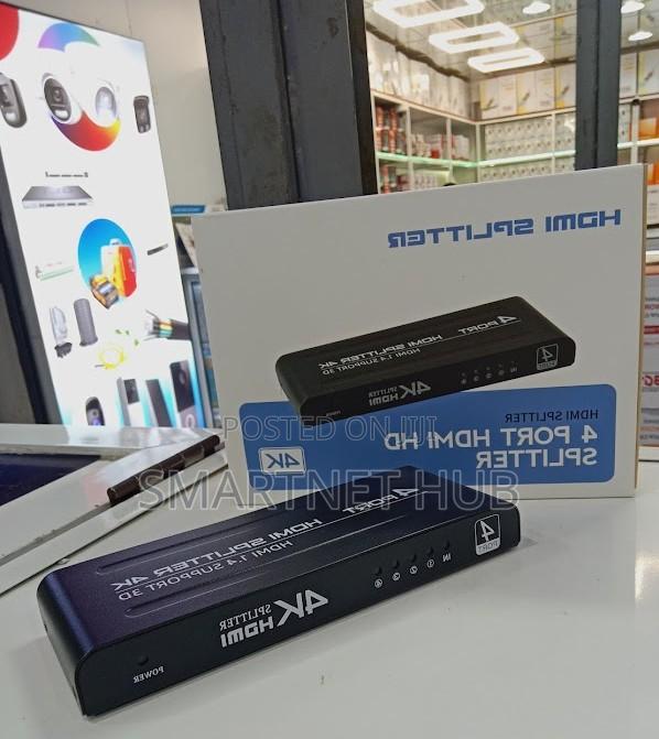 Mult- Screen Hdmi Slpitter 4 Outputs - Plug Play Hd Solution