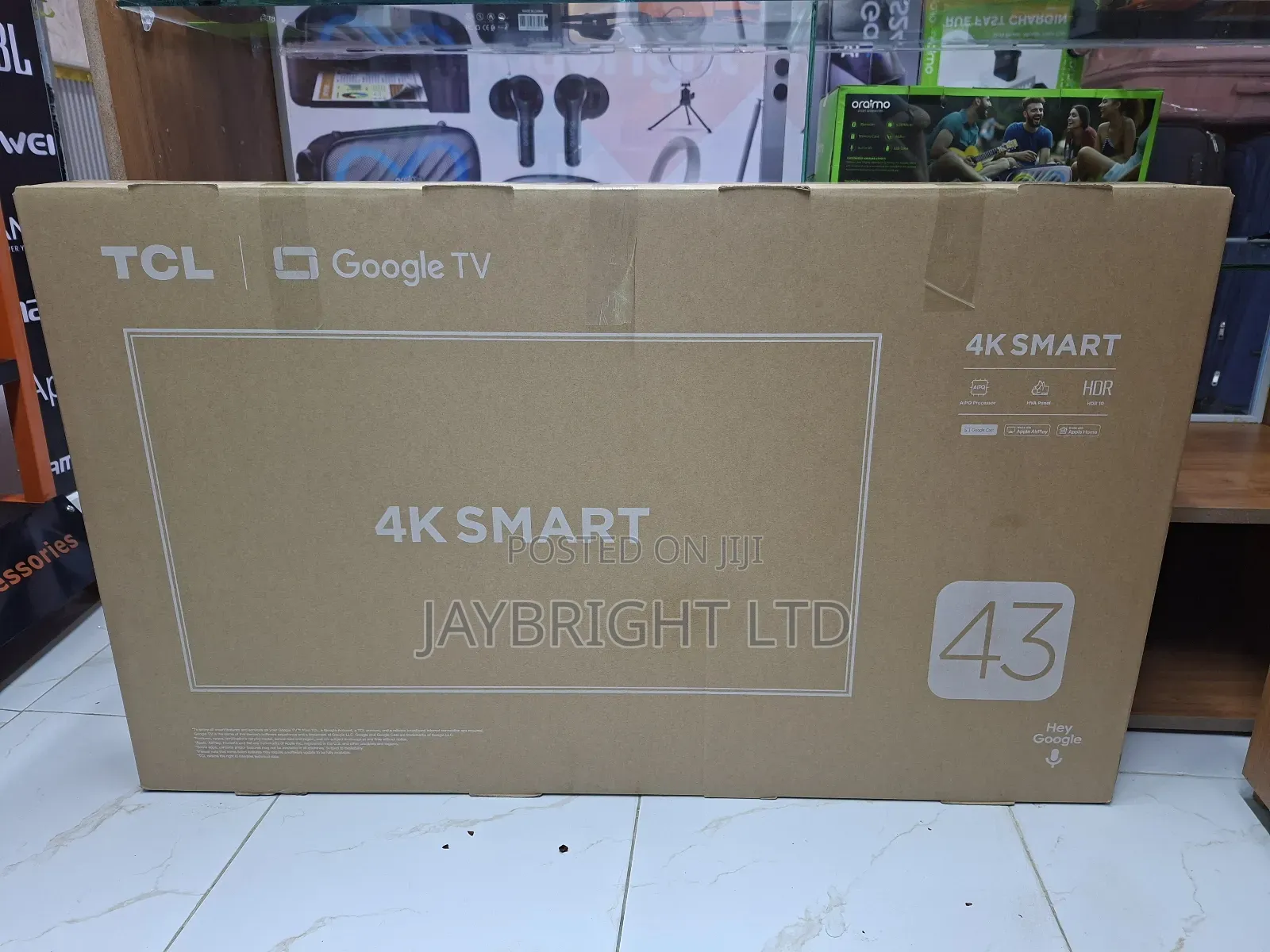 TCL P635 - 43" Inch,Ultra Hd HDR Google/Android Tv/Netflix