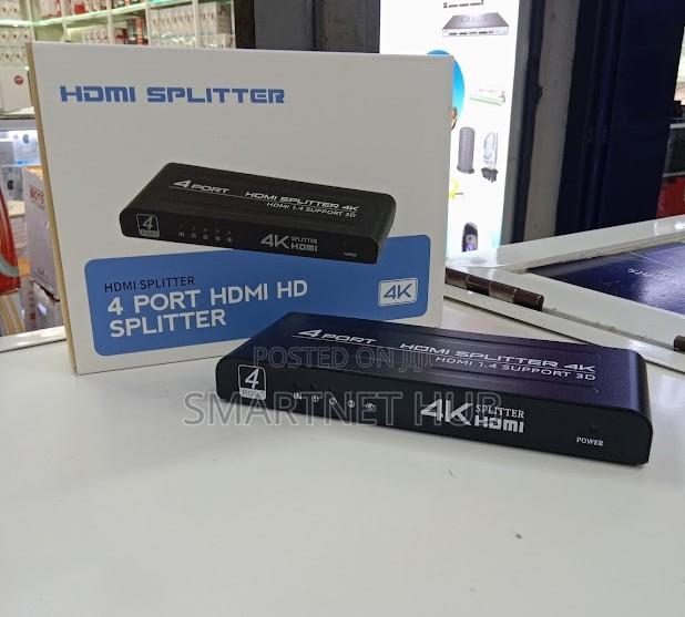 4-Way Hdmi Splitter - Connect One Screen to Four Displays 1080p