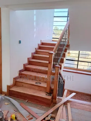Mahogany Staircase