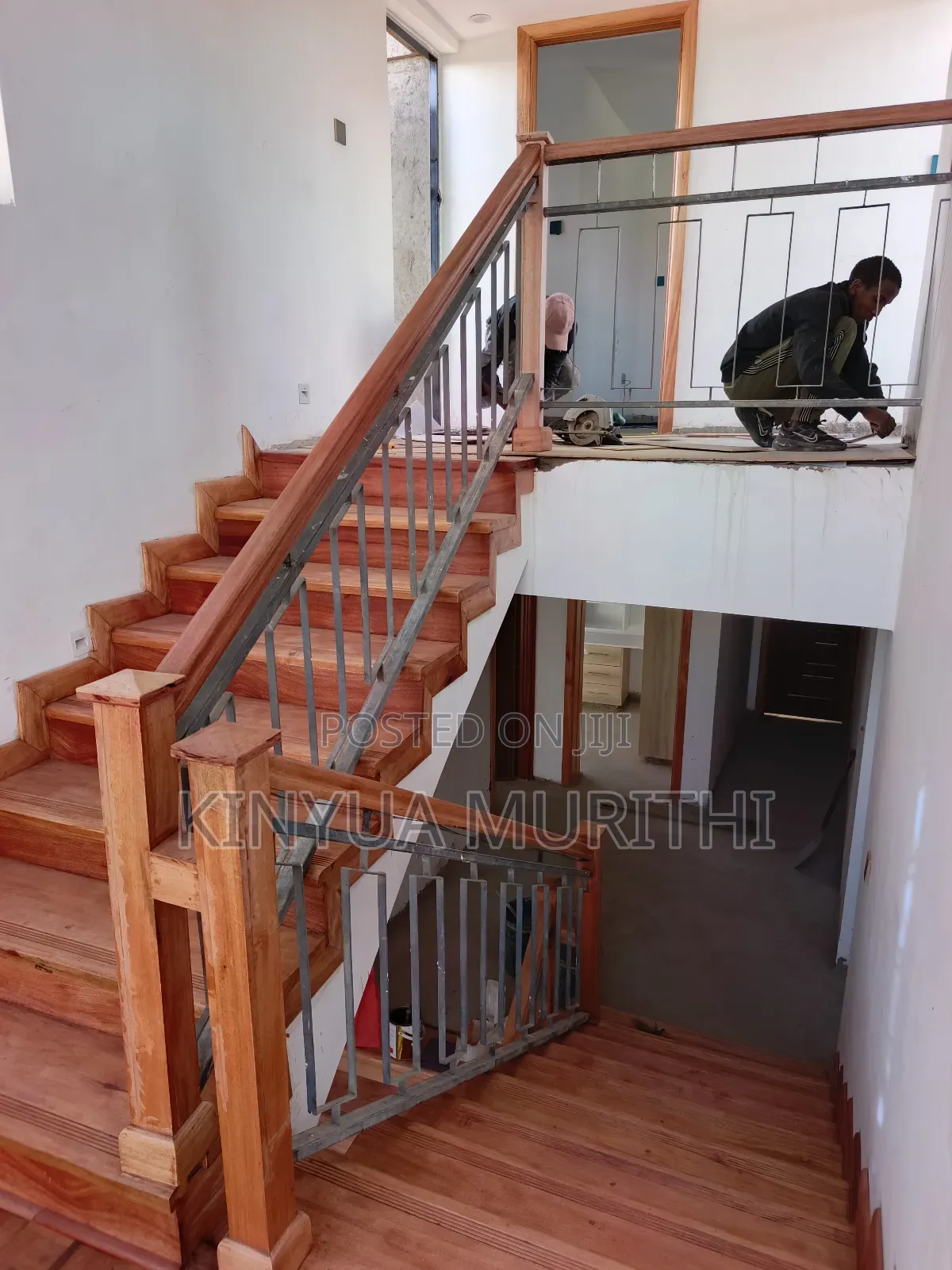 Mahogany Staircase
