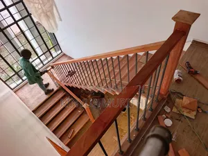 Mahogany Staircase