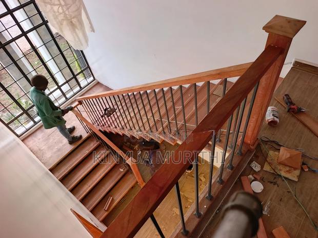 Mahogany Staircase