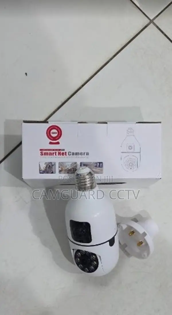 Dual Lens Bulb Camera