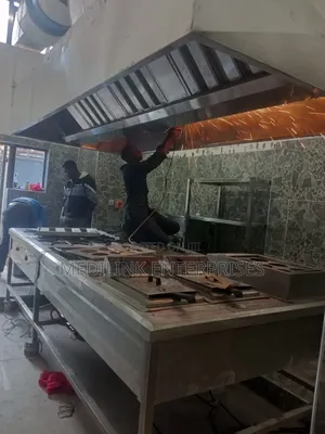 Commercial Kitchen Stainless Steel Installation