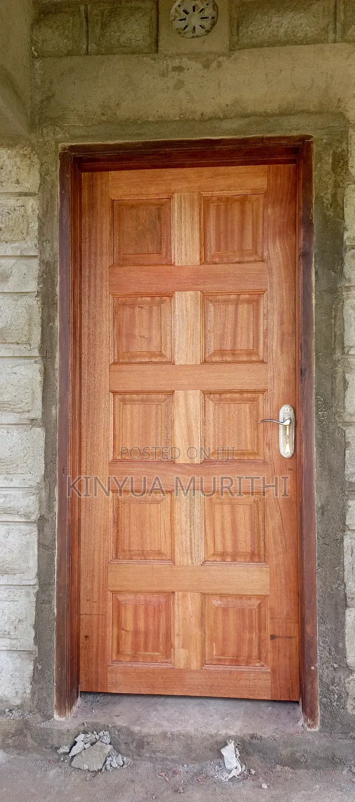 Mahogany Panel Doors