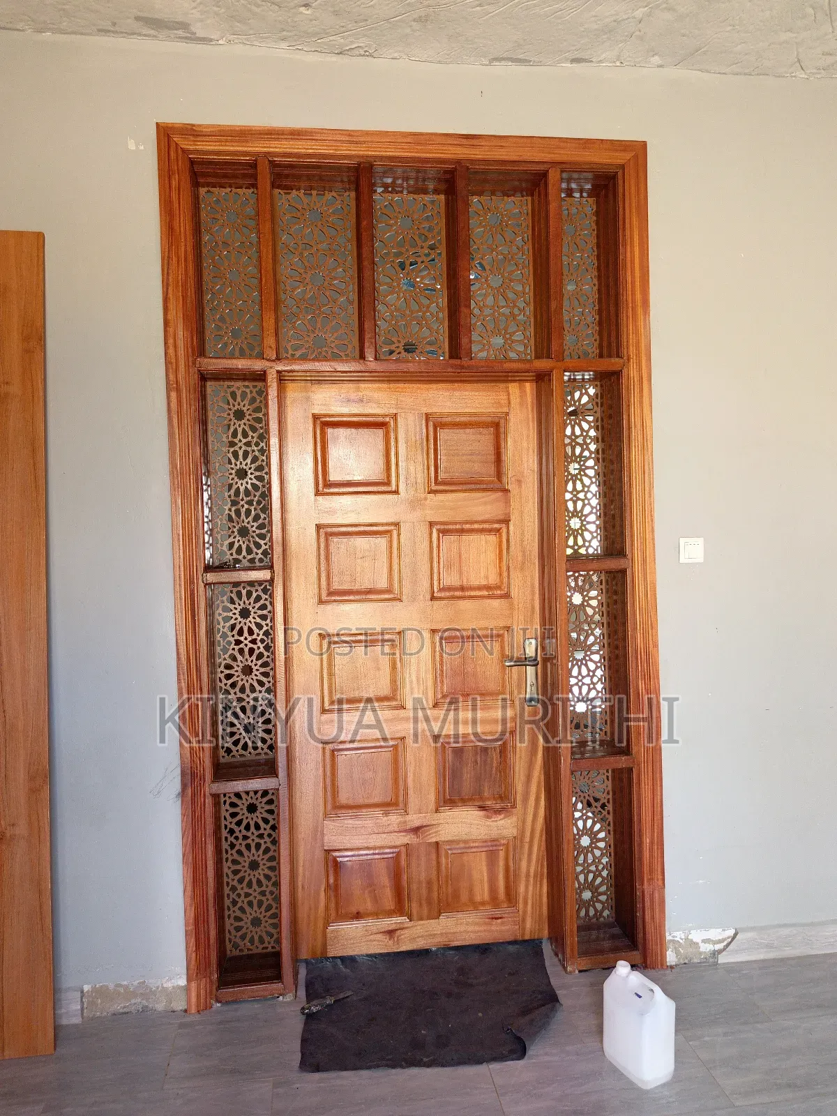 Mahogany Panel Doors