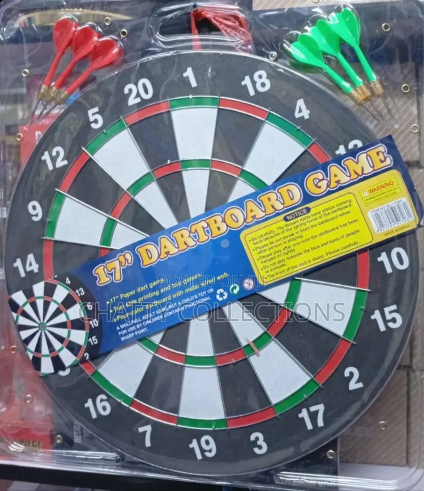 17 Inches Dart Board