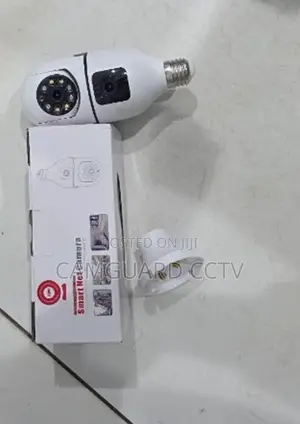 Dual Lens Bulb Camera Light CCTV Ip Camera Wireless PTZ Surveillance