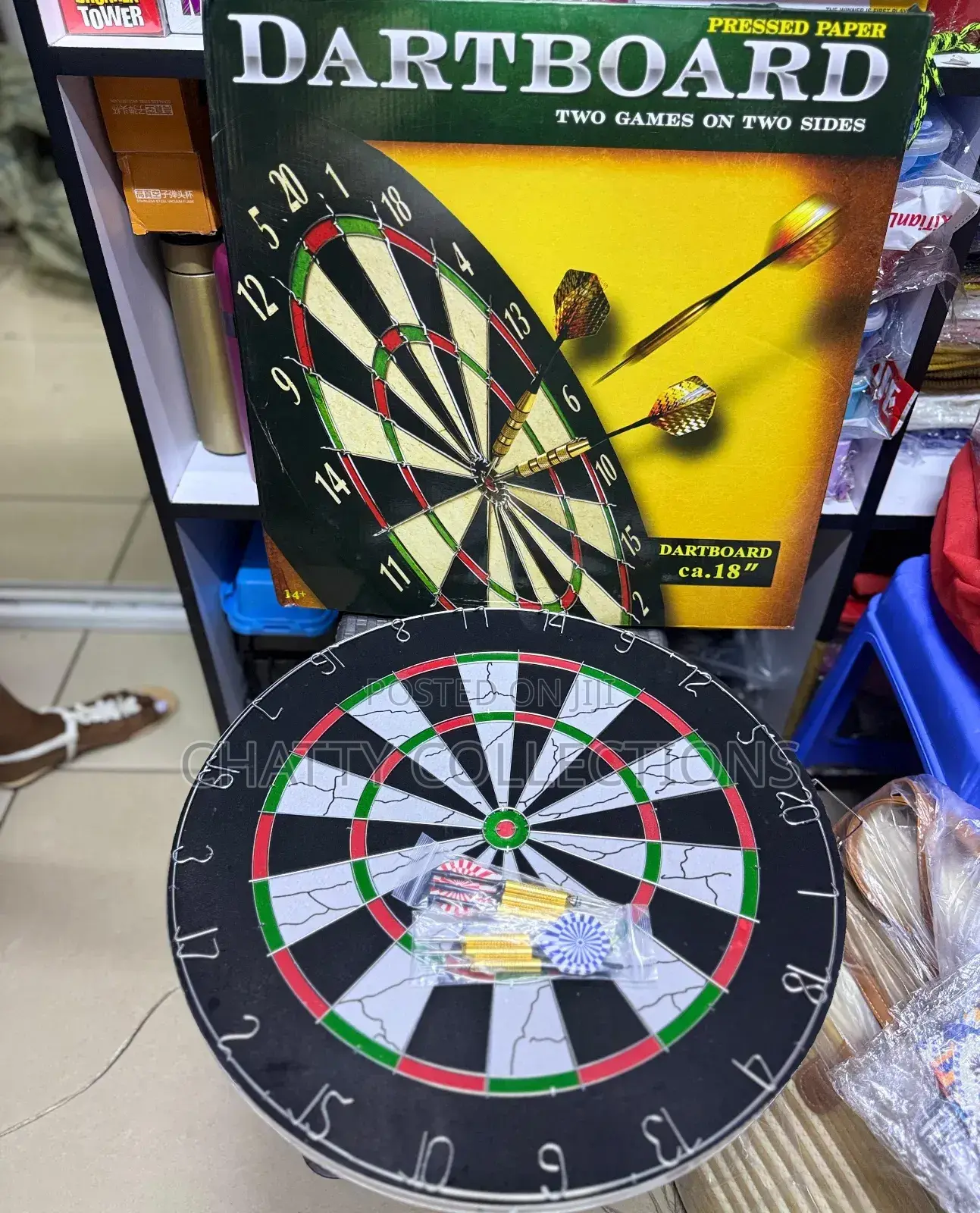 Double Sided Professional Dartboard