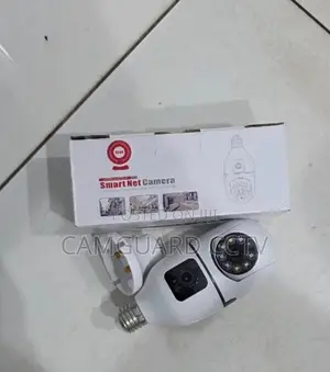 Dual Lens Bulb Camera V380 Pro Quality 360 Degrees