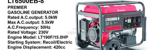 420cc Premier Gasoline Generator/5.0kw Generator Premier