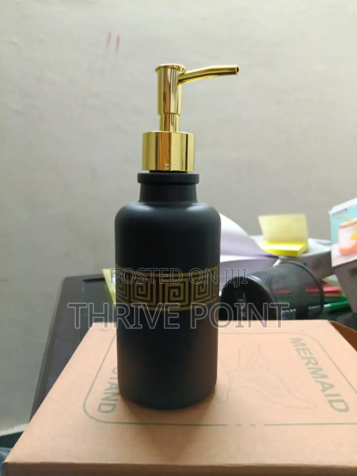 Ceramic Glass 400ml Single Lotion Soap Dispenser