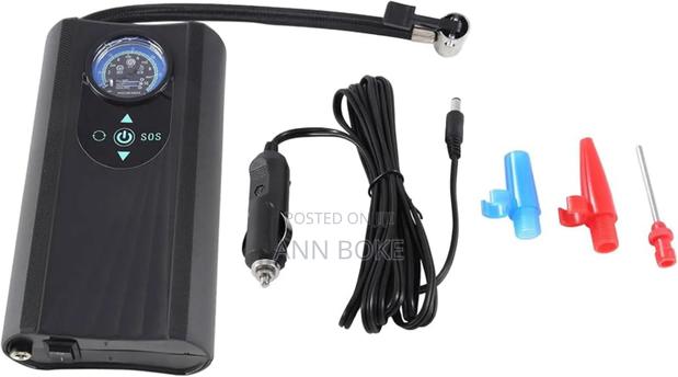 Car Cigar Powered Portable Air Inflating Pump Now Available - thumbnail 3