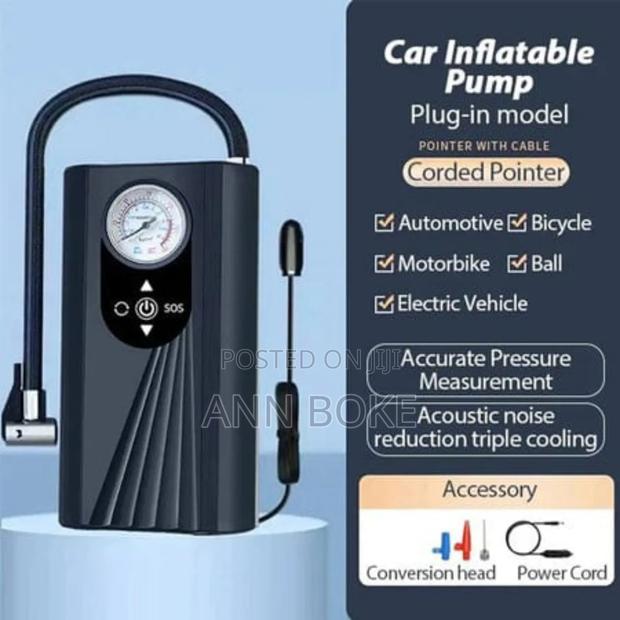 Car Cigar Powered Portable Air Inflating Pump Now Available - thumbnail 8