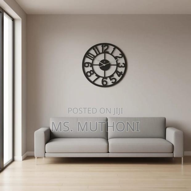Decorative Nordic 30cm Acrylic Wall Clock - thumbnail 5