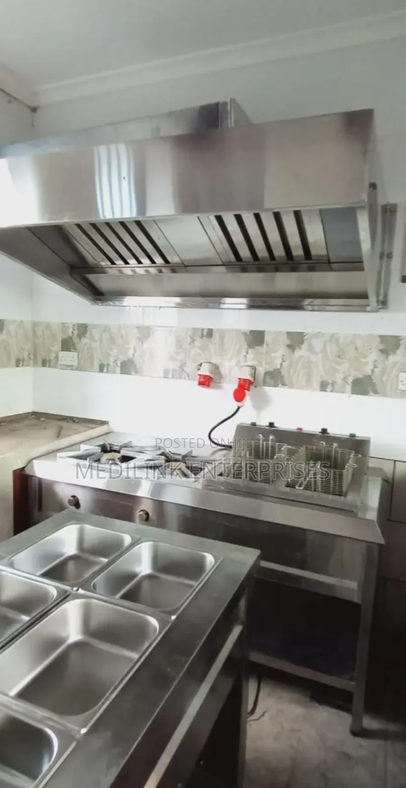 Commercial Stainless Cooker+Hood