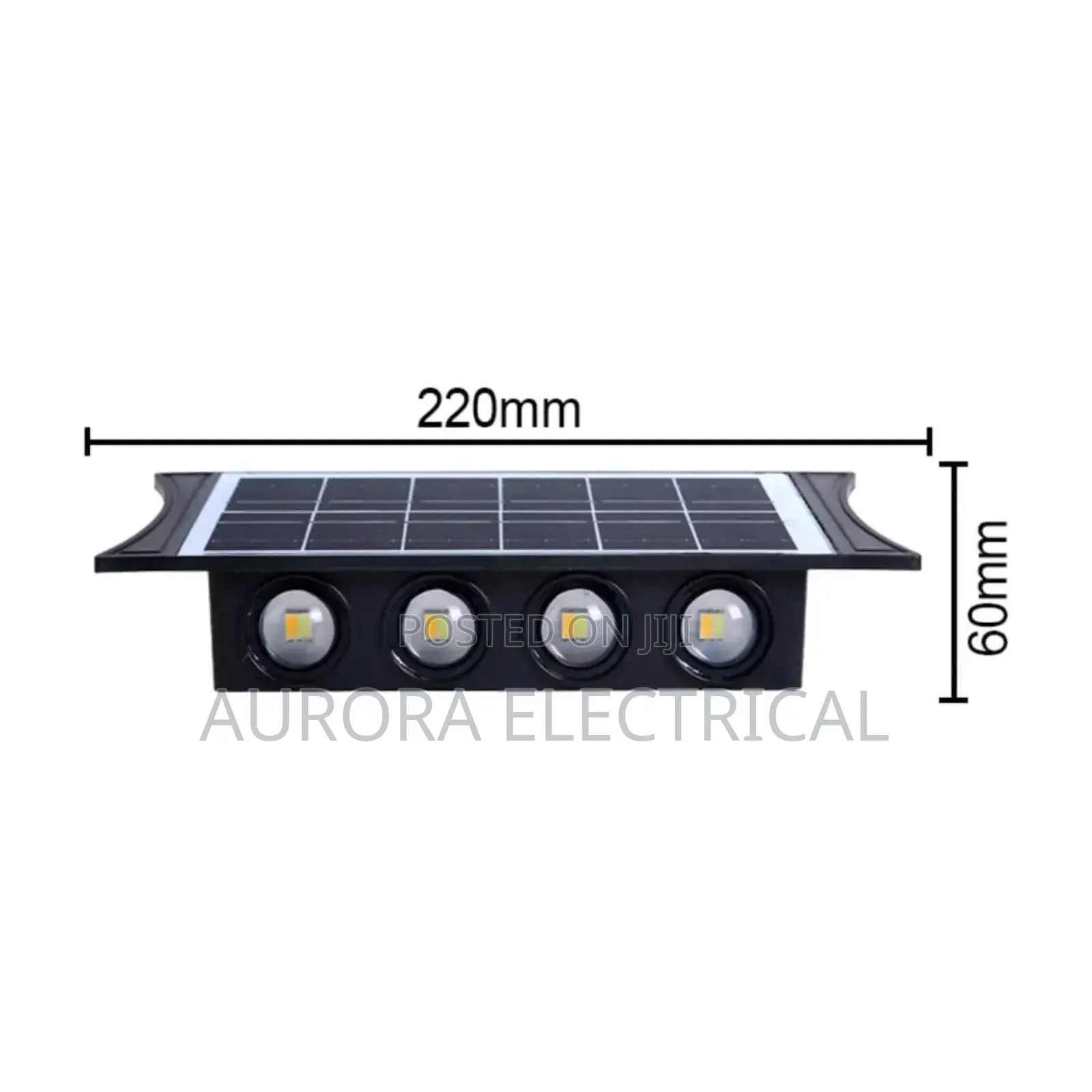 Outdoor Solar Wall Light