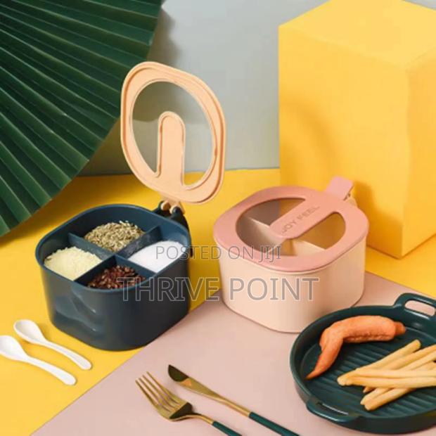 *4 Partition Spice Organizer Jar