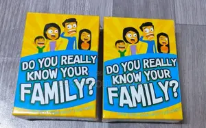 Big Sized Family Card Game
