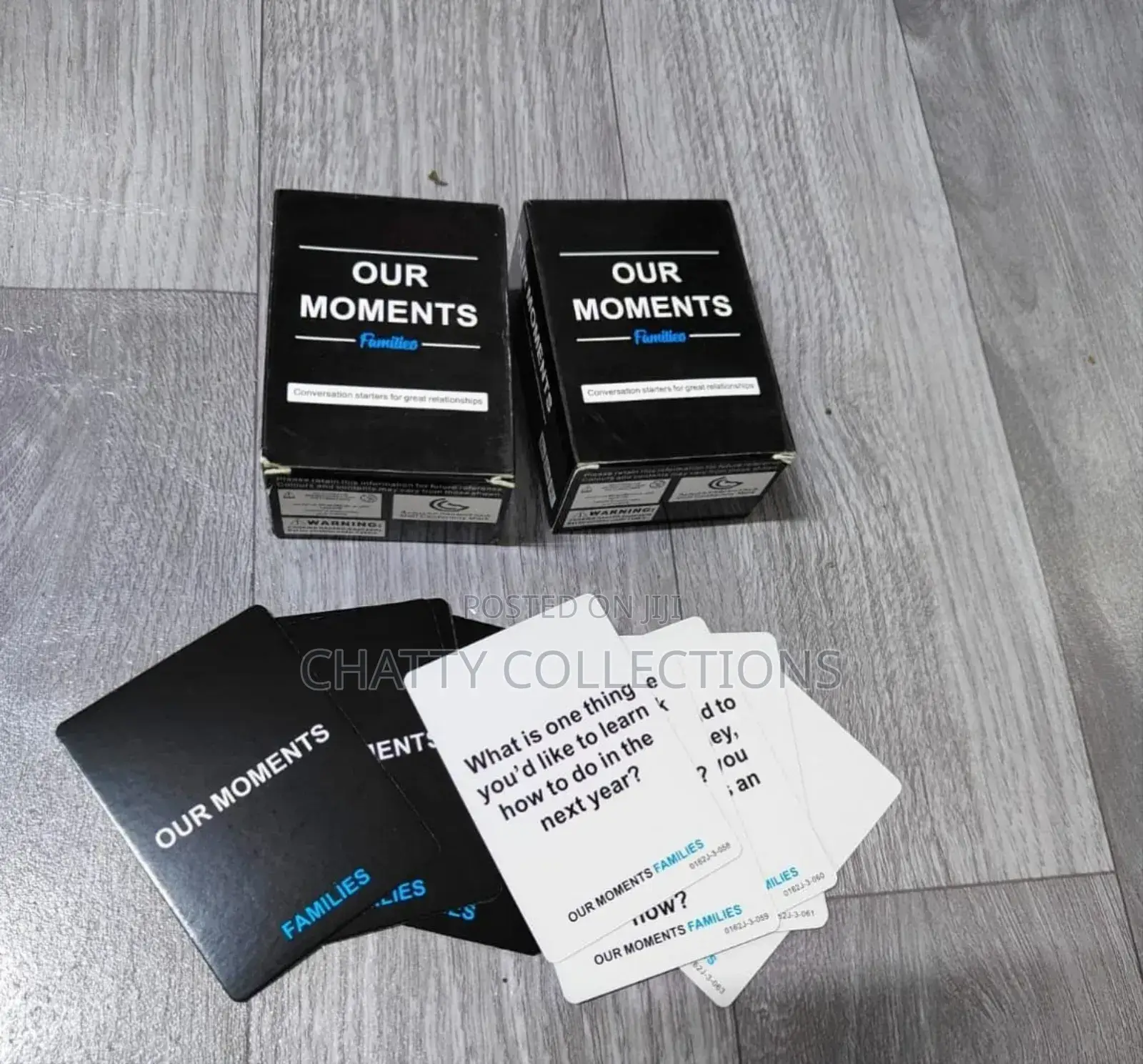 Our Moments Family Card Game