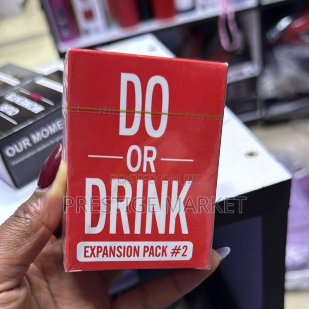 Do or Drink Small Size Card Game Red Pack - main view