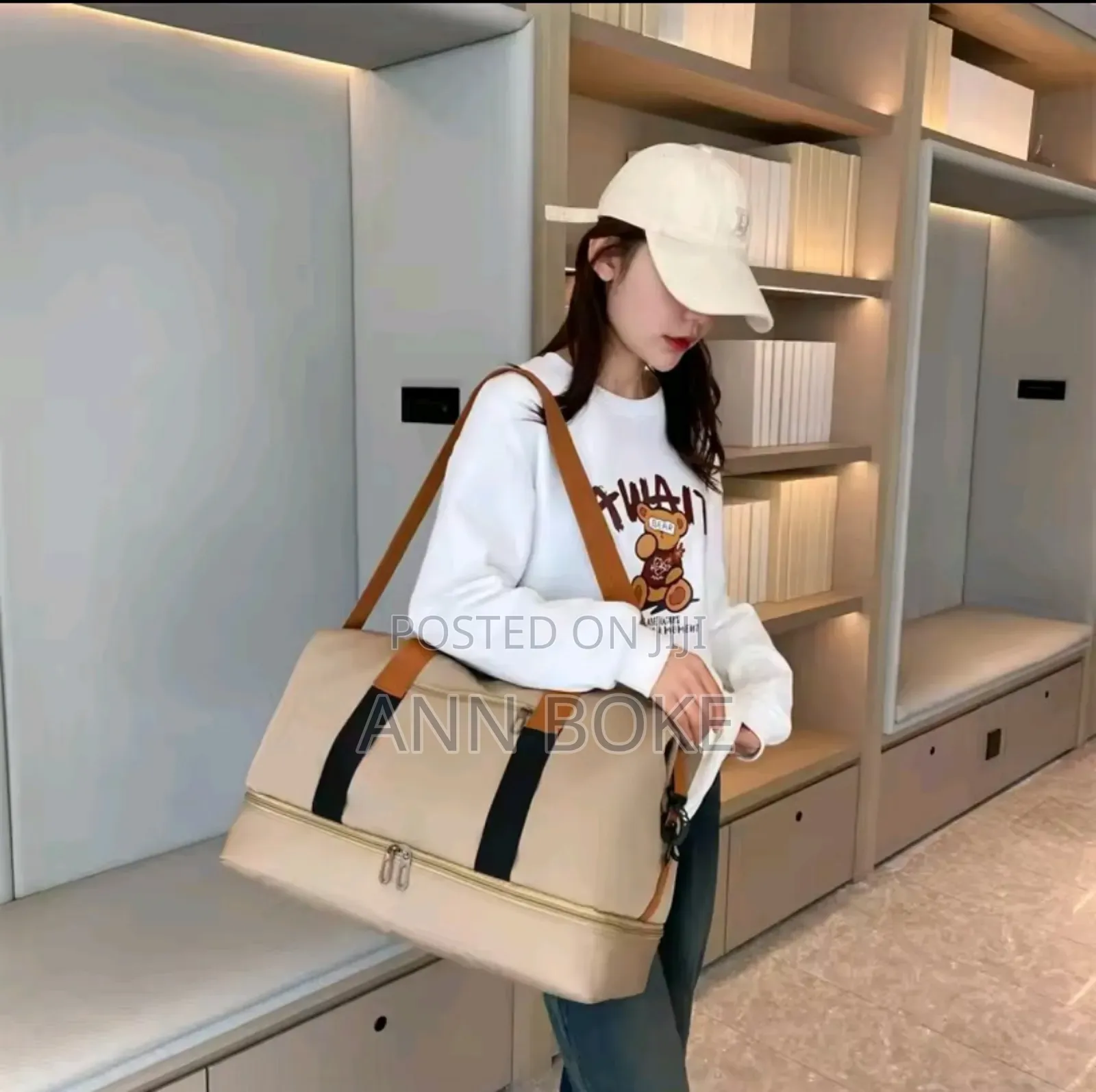 2in1 Compartment Duffle Bags Available