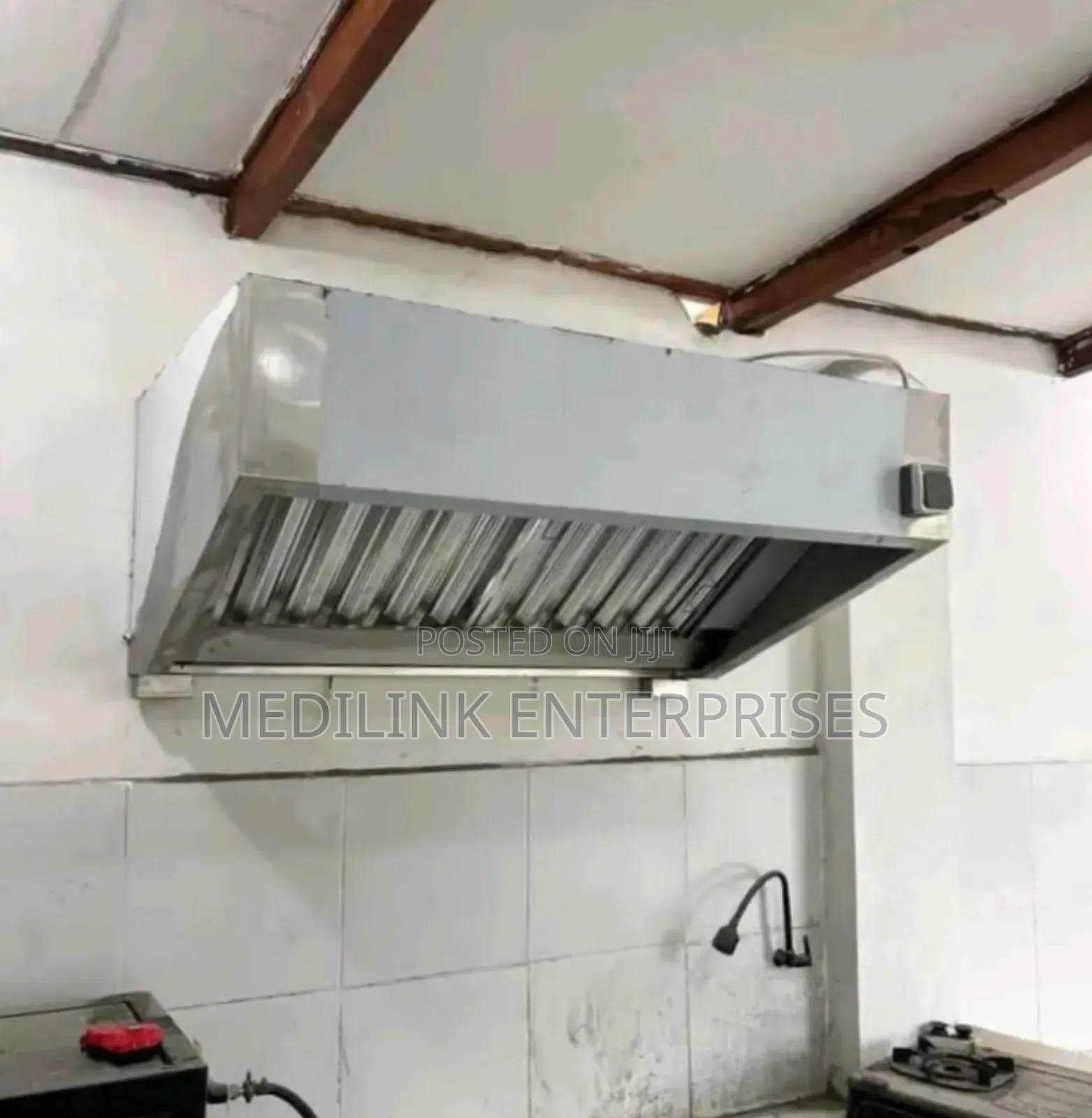 5ft Customized Stainless Steel Commercial Kitchen Hood