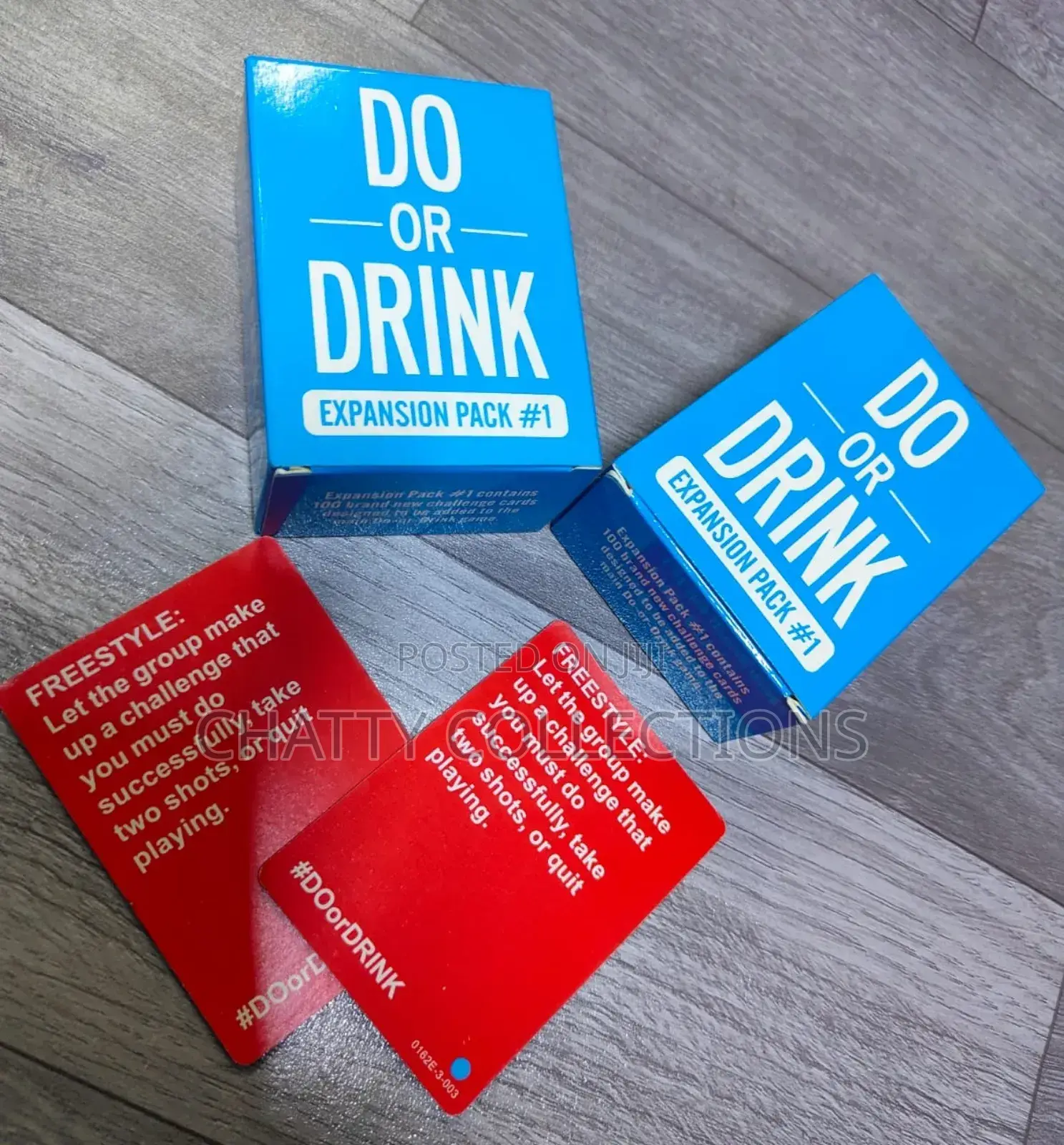Do or Drink Small Size Blue Pack Card Game