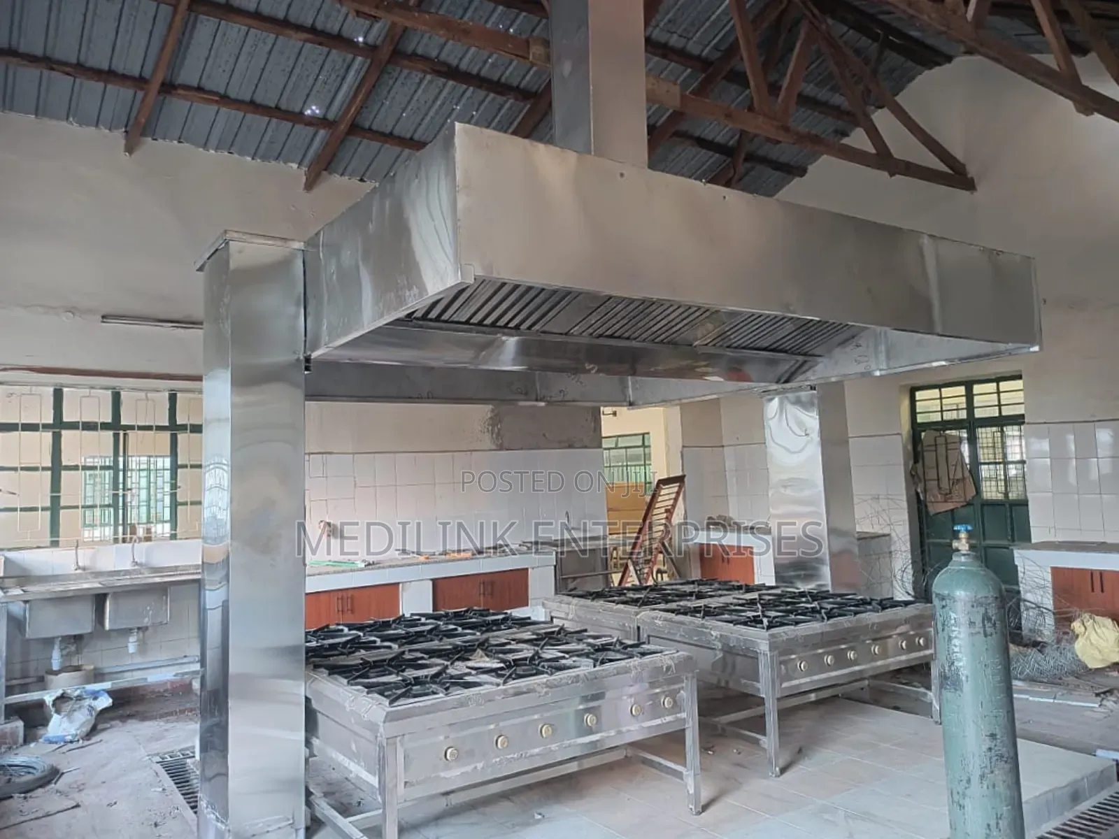 Stainless Steel Customized Commercial Kitchen