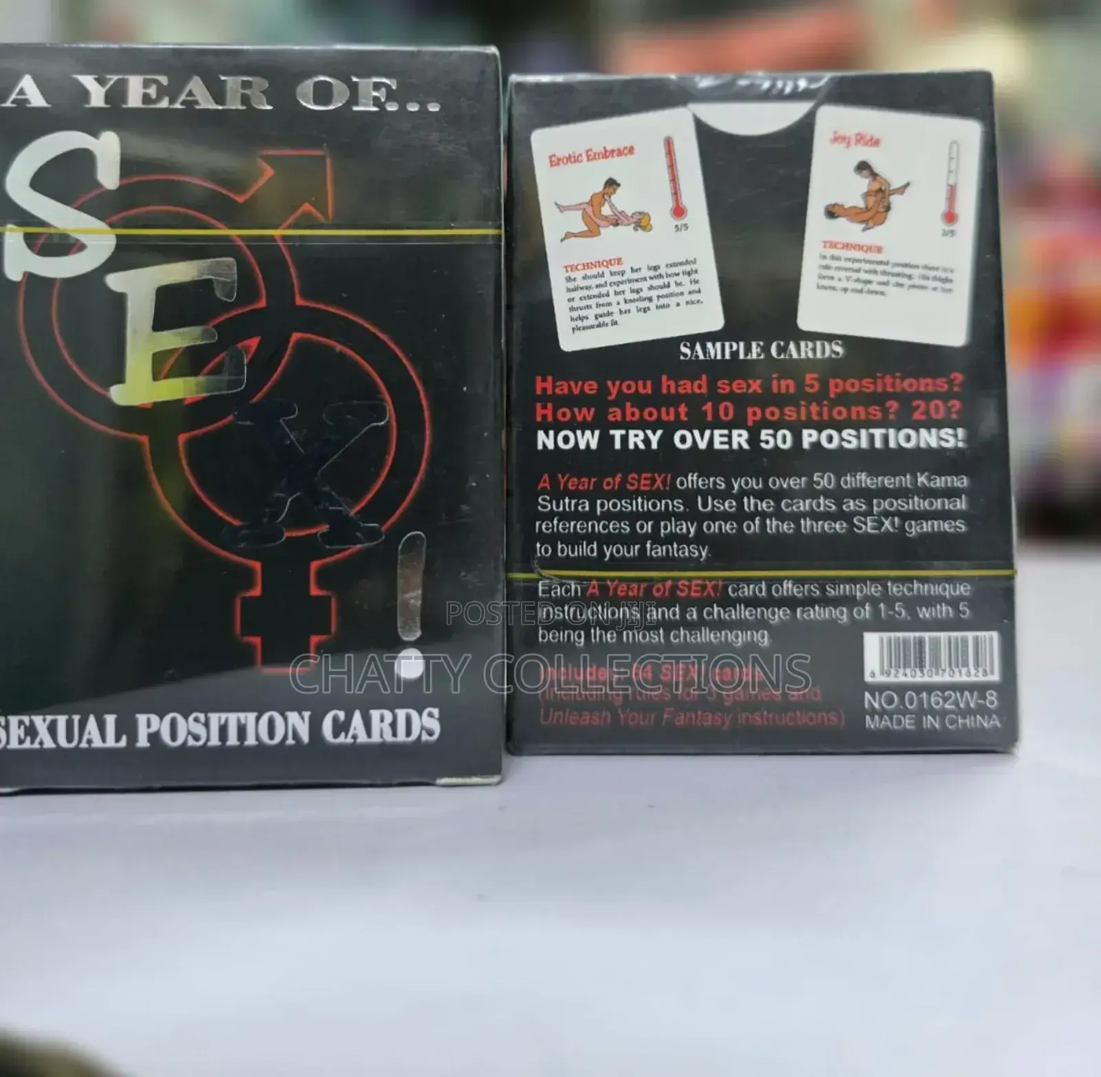 Sexual Position Card Game