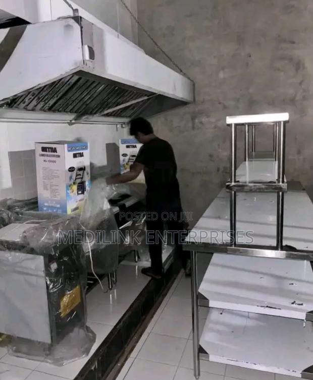 Stainless Customized Stainless Commercial Kitchen Hood Installation
