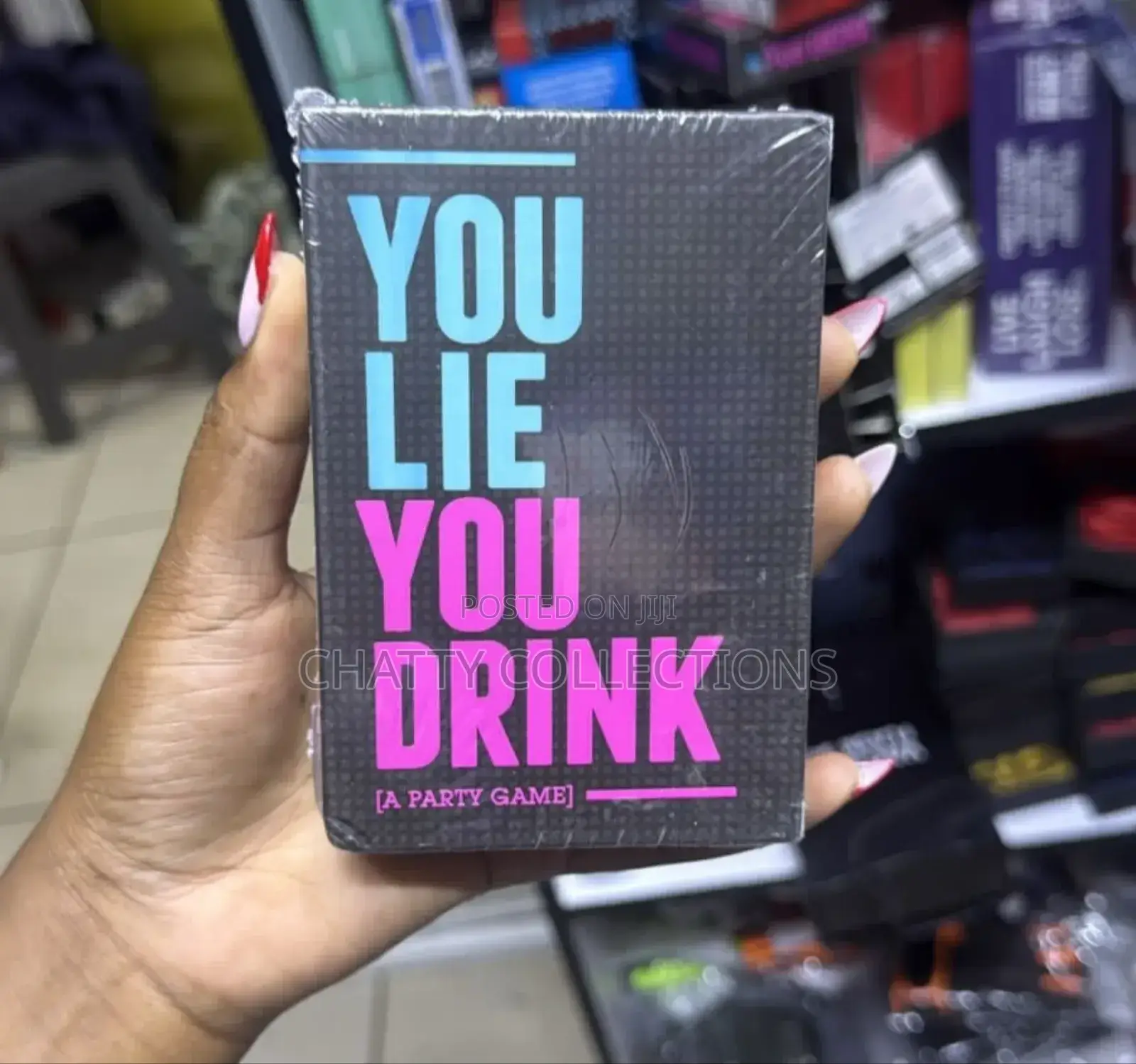 You Lie You Drink Party Card Games